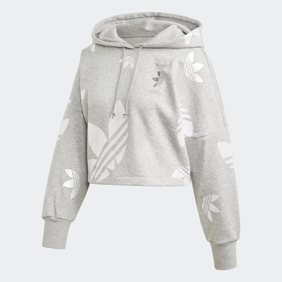 large logo hoodie adidas